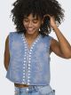 ONLNOELLA EMB DNM WAISTCOAT SIJI
