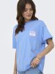 ONLZINNIA S/S OVERSIZE TOP BOX JRS