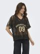 ONLJULES S/S V-NECK LACE TOP WVN EX