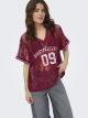 ONLJULES S/S V-NECK LACE TOP WVN EX