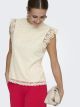 JDYLOTAS S/L LACE TOP JRS NOOS