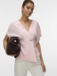 VMSMILLA SONJA SS V-NECK TOP EXP