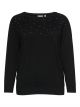 JRSNILLE LS KNIT PULLOVER - S