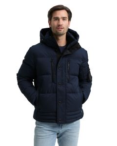 puffer jacket with hood