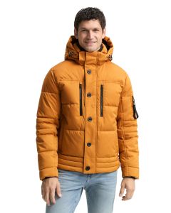 puffer jacket with hood