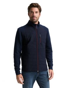 Hybrid sweat jacket